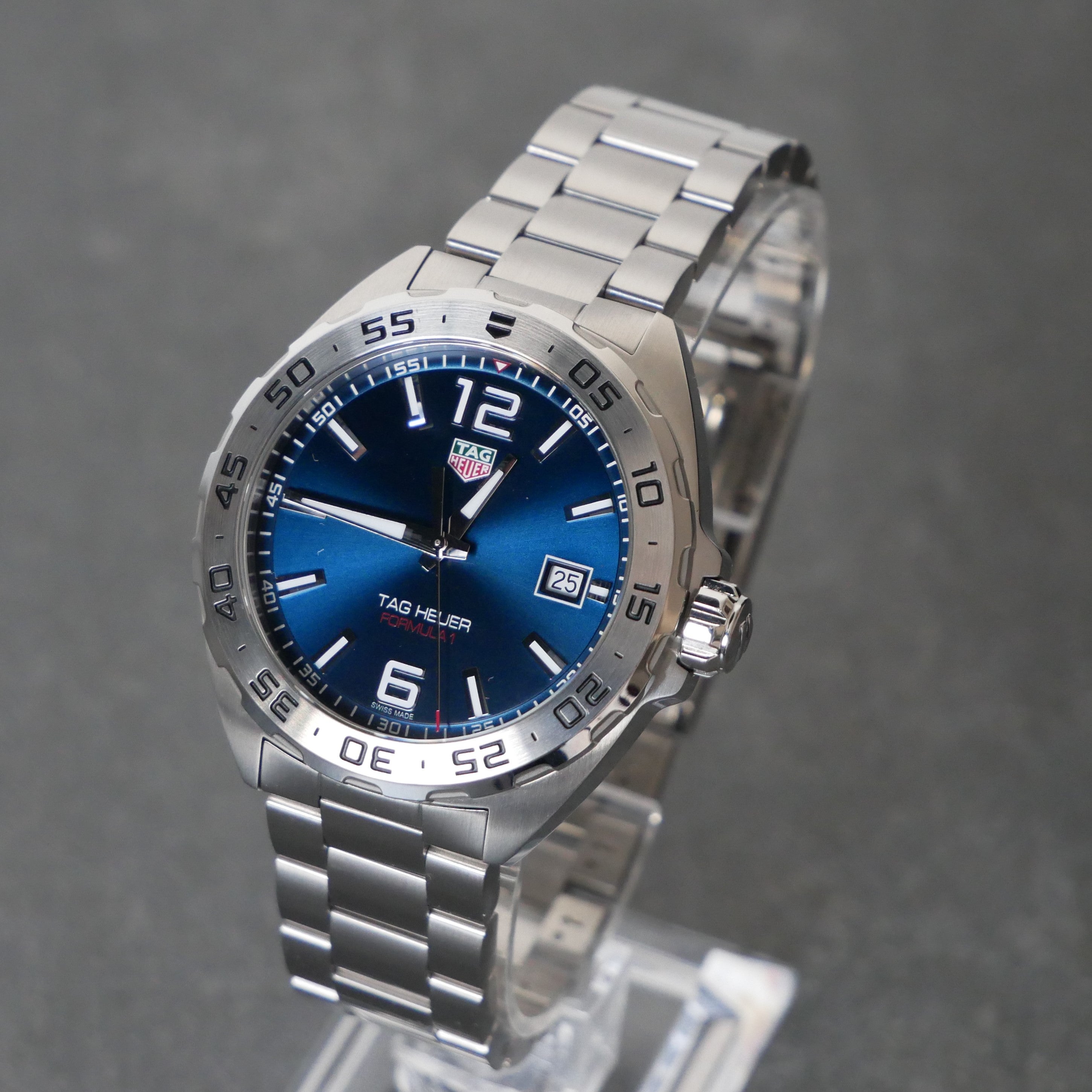 Tag Heuer Formula 1 41mm Sunray blue dial Quartz WAZ1118.BA0875