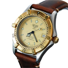 Load image into Gallery viewer, Heuer, 2000 (Vintage, circa mid 80's) 34mm, 2 tone, Quartz. reference 964.013 (In Stock Item)