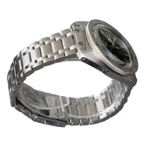 Load image into Gallery viewer, Silver watch with a metal bracelet on a white background