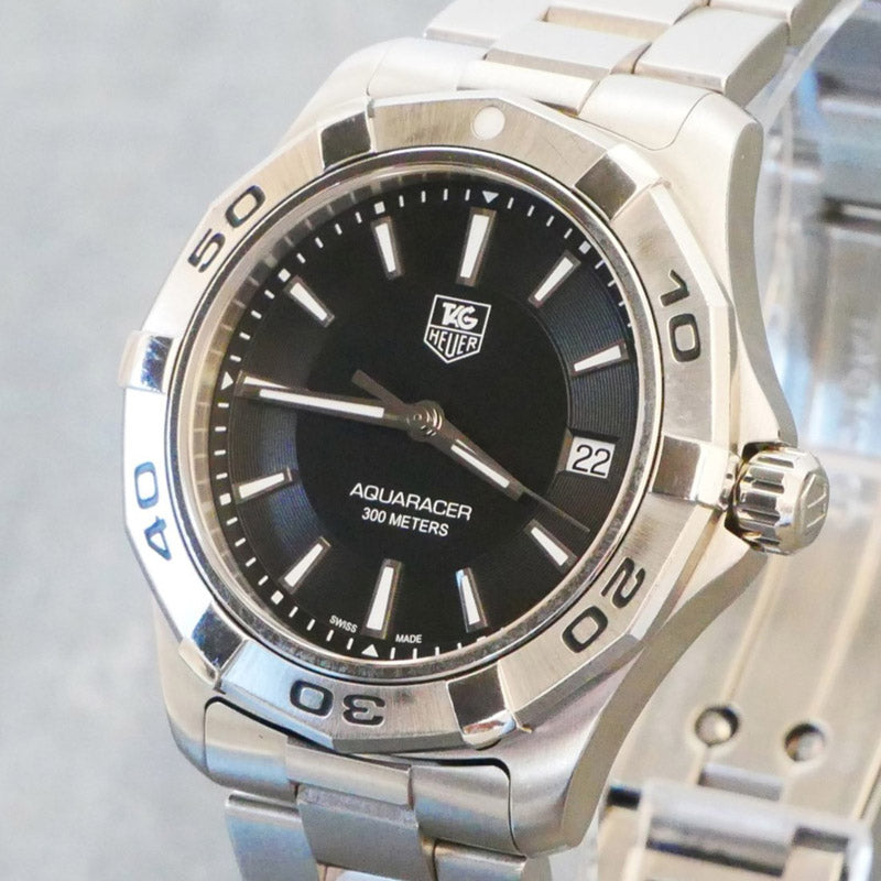 Tag Heuer Aquaracer 39mm Black dial Quartz model WAP1110.BA0831