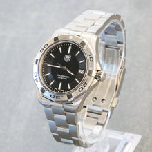 Load image into Gallery viewer, Tag Heuer, Aquaracer, 39mm, Black dial, Quartz, model - WAP1110.BA0831