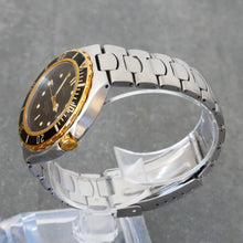 Load image into Gallery viewer, Omega Seamaster 200m (Pre-bond, vintage), 36mm, Black and Gold Dial, Quartz
