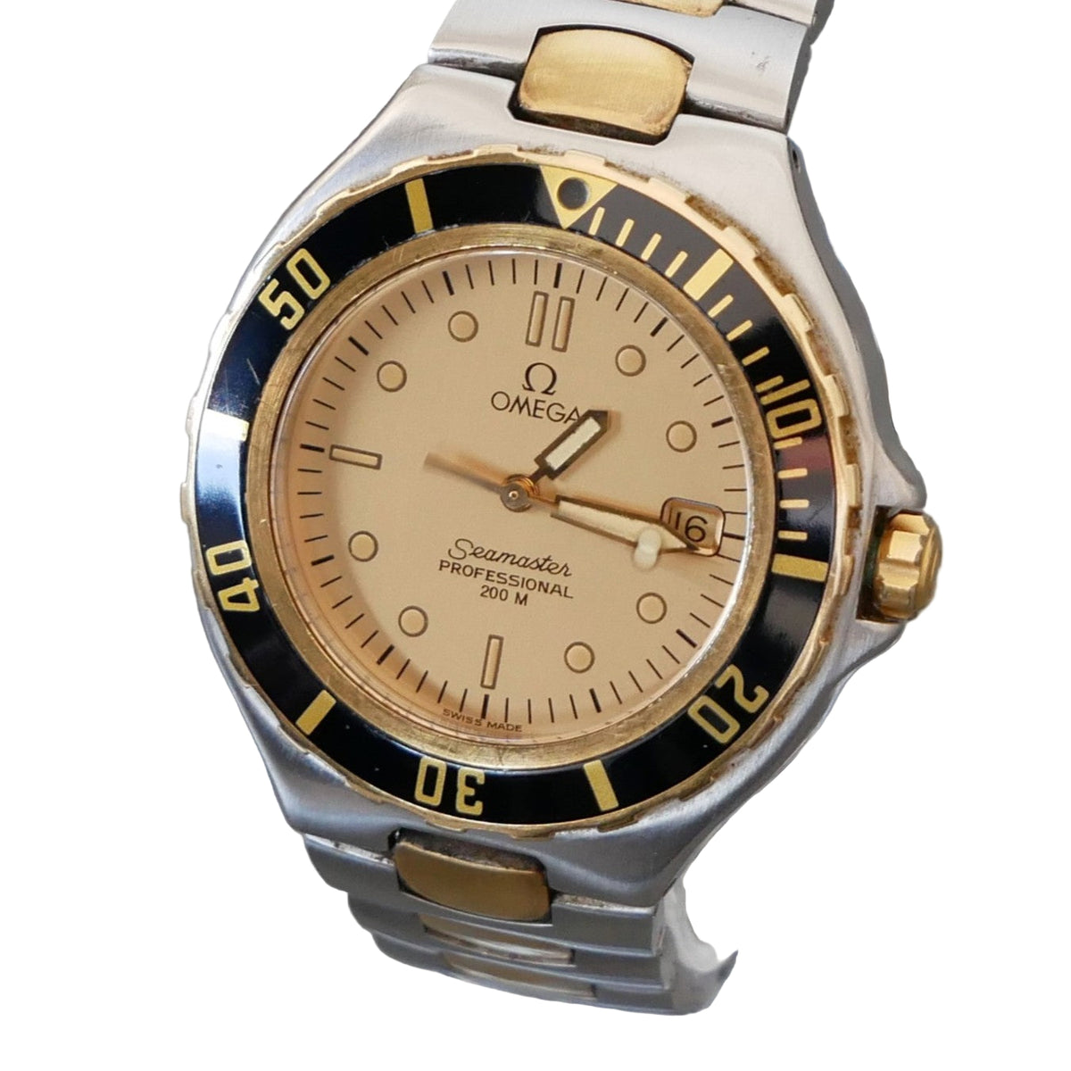 Omega Seamaster 200m 2 tone, 36mm, Quartz, 396.1042 (In-stock item)