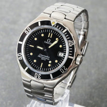 Load image into Gallery viewer, Omega Seamaster 200m (Pre-bond, vintage, Circa 2000), 36mm, Black Dial, Quartz
