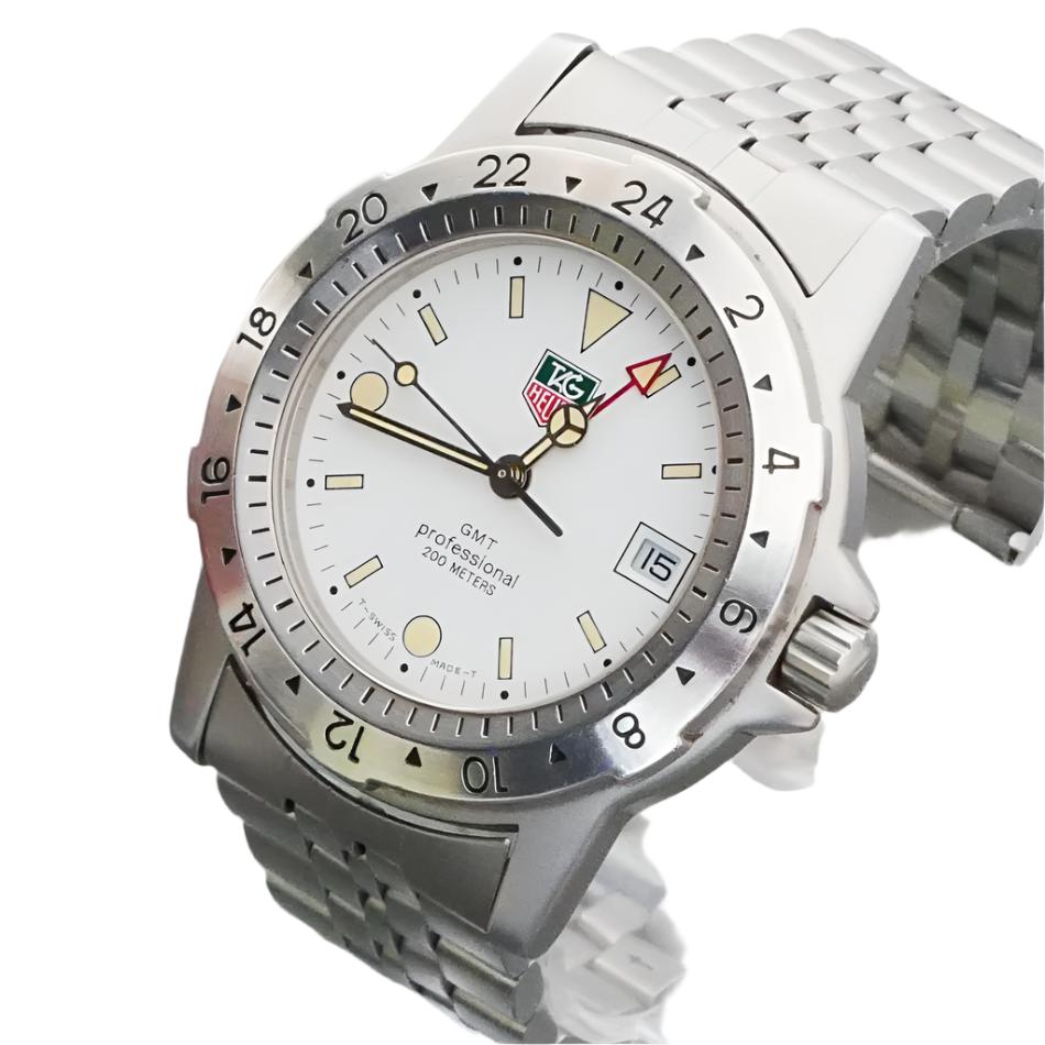 Tag Heuer GMT Jumbo Oversize (a rare find), Quartz, model 159.006 (In Stock Item)