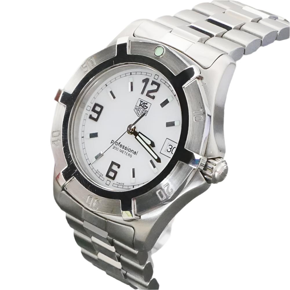 Tag Heuer, 2000 Exclusive, White Quarter Arabic Dial, 37mm, Quartz, WN1111.BA0311 (In Stock Item)