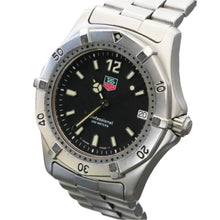 Load image into Gallery viewer, Tag Heuer 2000 Professional, Black dial, Quartz, 38mm, model WK1110 (In Stock Item)
