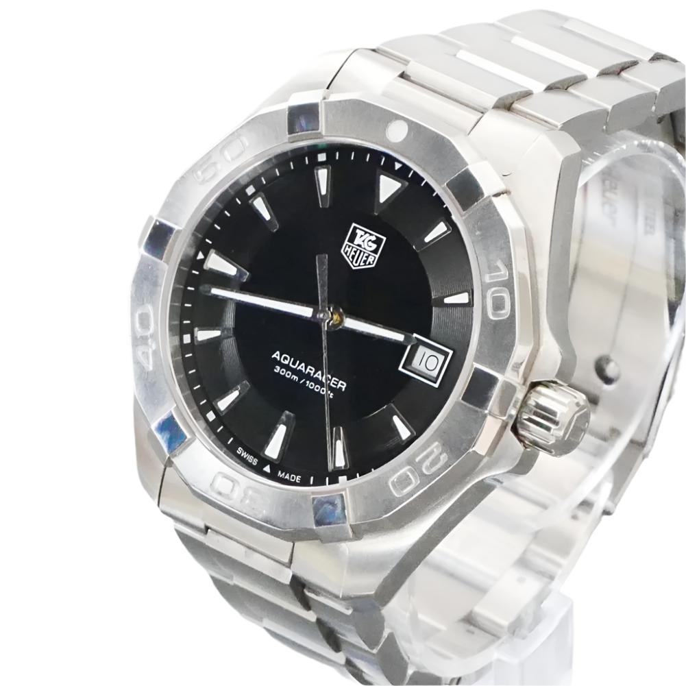 Tag Heuer, Aquaracer, 41mm, Black dial, Quartz, Model WAY1110.BA0928 (In Stock Item)