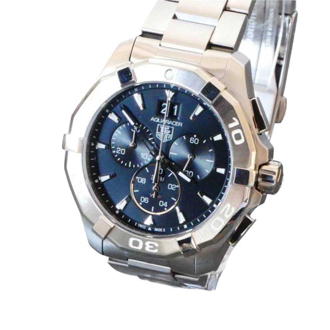 Tag Heuer, Aquaracer, Quartz Chronograph, 43 mm, model - CAY1110.BA0927