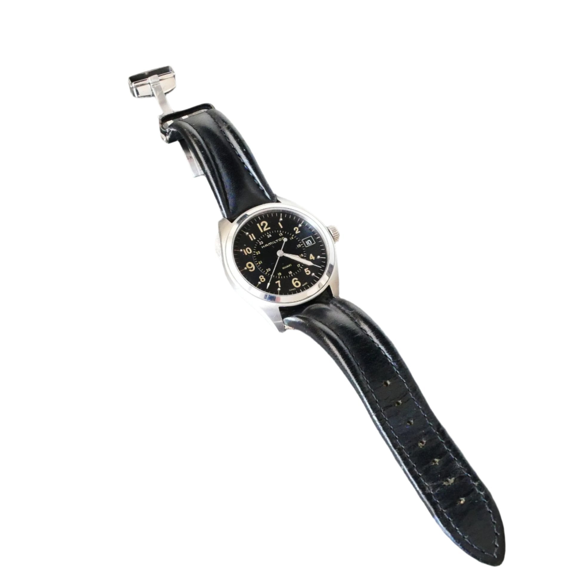Hamilton Khaki Field, Quartz, 40mm, Black dial, H685510 (In Stock