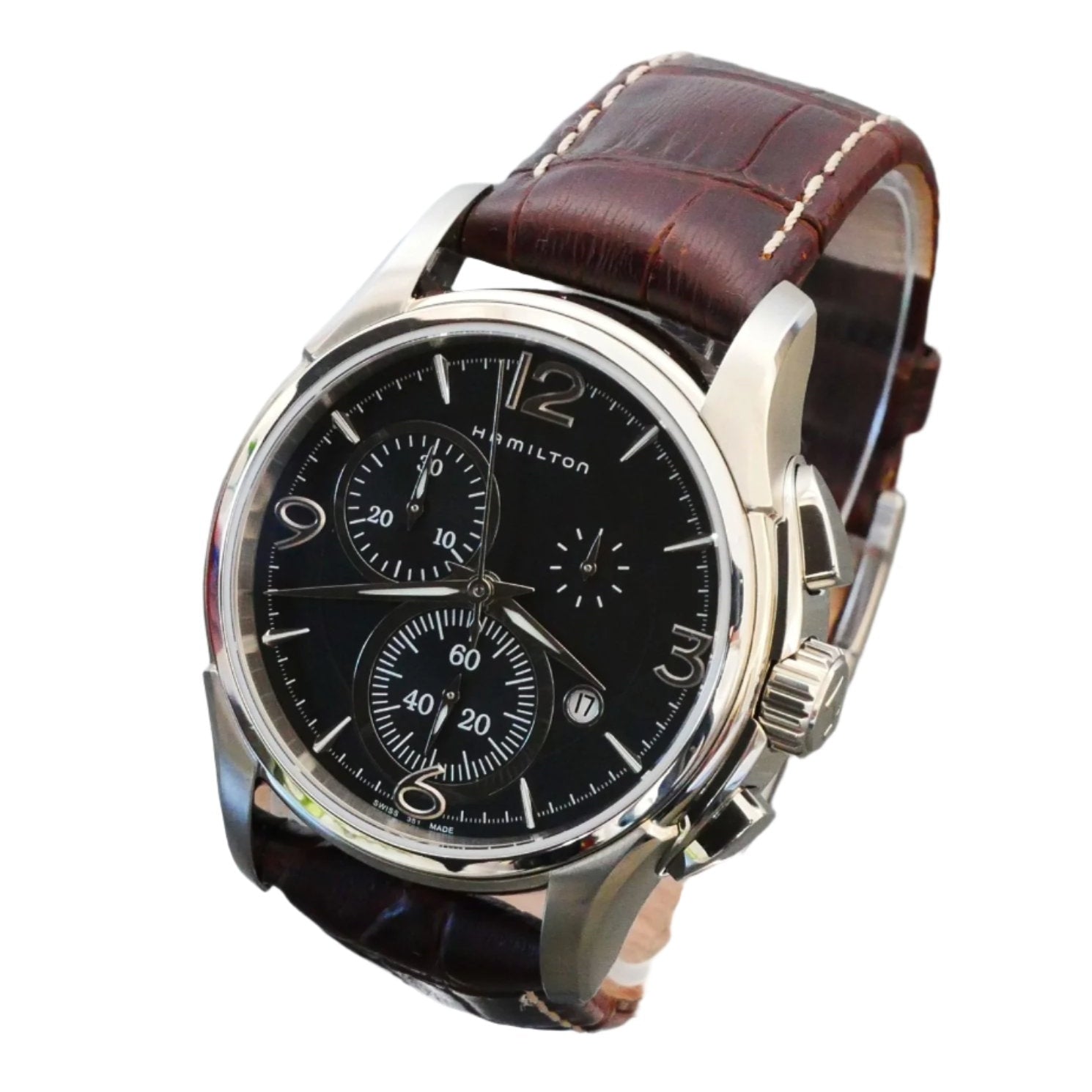 Hamilton, Jazzmaster, Quartz Chronograph, 42mm, H32612735