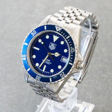 Load image into Gallery viewer, Tag Heuer, 1000 (Vintage, Circa mid 80&#39;s) 38mm, Quartz, Blue dial
