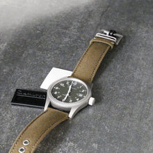 Load image into Gallery viewer, Hamilton Khaki Field Mechanical, Green dial, 38mm, H69439363
