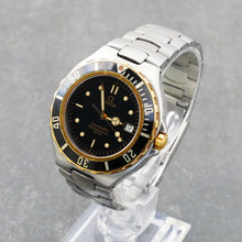 Load image into Gallery viewer, Omega Seamaster 200m (Pre-bond, vintage), 36mm, Black and Gold Dial, Quartz
