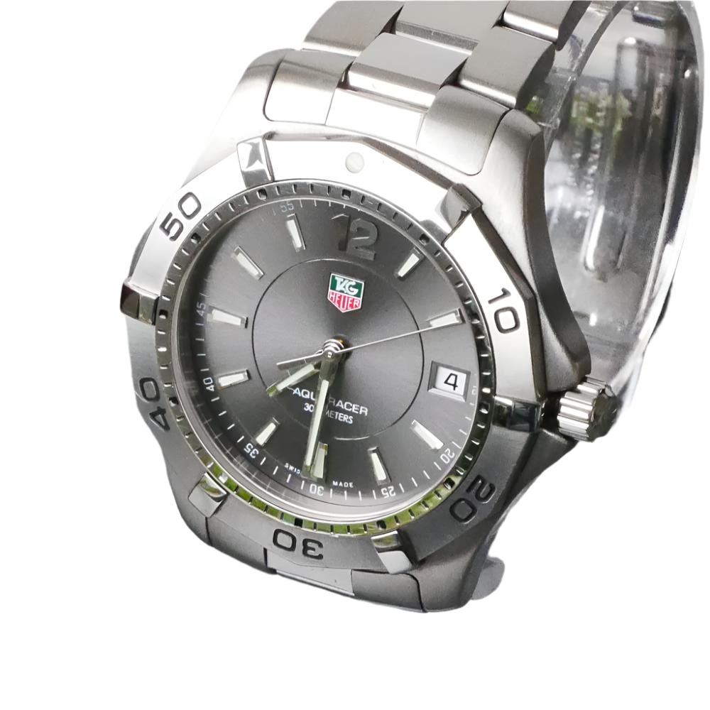 Tag Heuer, Aquaracer, 39mm, Grey dial, Quartz, WAF111E.BA0801 (In Stock Item)