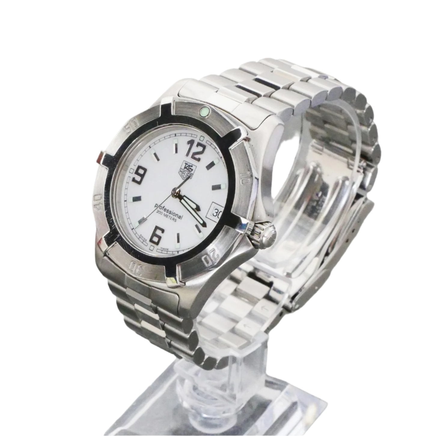Tag Heuer, 2000 Exclusive, White Quarter Arabic Dial, 37mm, Quartz, WN1111.BA0311 (In Stock Item)