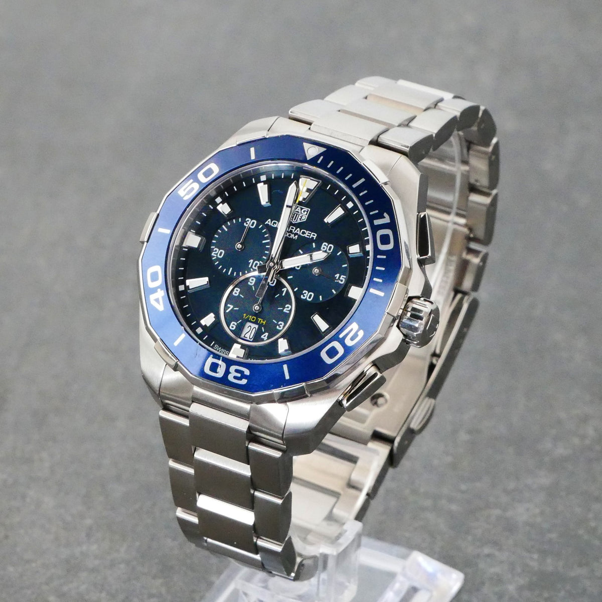 Tag Heuer, Aquaracer, Quartz Chronograph, 43mm, model - CAY111B.BA0927