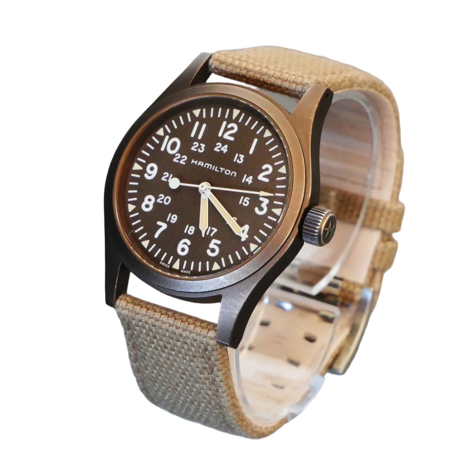 Hamilton, Khaki Field, Mechanical, Green dial, 38mm, H69449961 (In Stock Item)