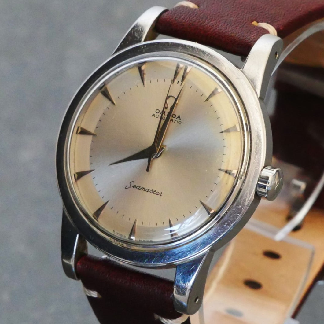 Omega Seamaster (Vintage Circa 1950's), 36mm, Silver Dial, Automatic