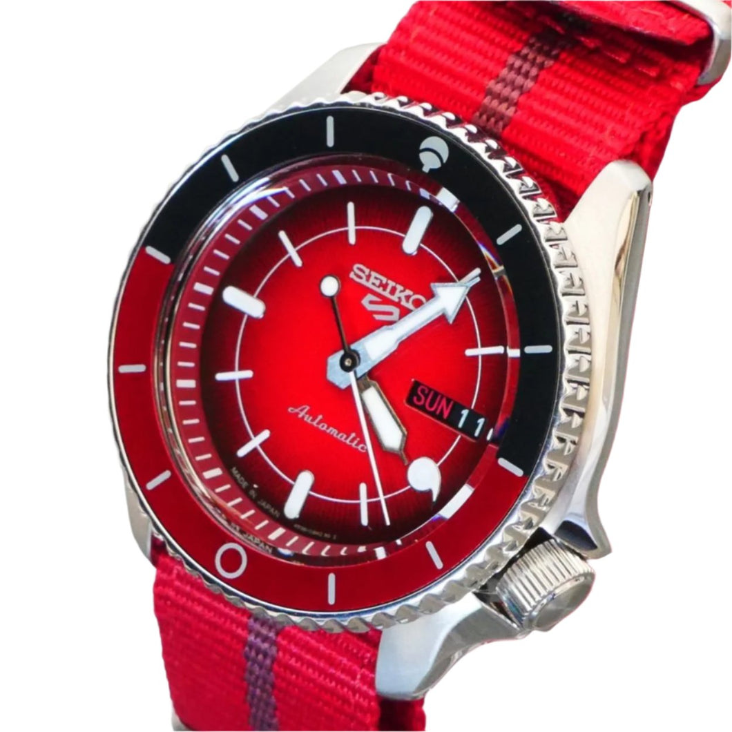 Seiko 5 Sports, 42.5mm, limited edition SBSA089 SRPF67K1 (SARADA UCHIHA NARUTO & BORUTO Collaboration) (In Stock item)