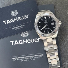 Load image into Gallery viewer, Tag Heuer, Aquaracer, 41mm, Black dial, Automatic, model - WAY2110.BA0928
