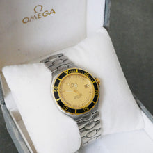 Load image into Gallery viewer, Omega Seamaster 200m (Pre-bond, vintage), 36mm, Champagne Dial, Quartz
