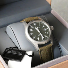 Load image into Gallery viewer, Hamilton Khaki Field Mechanical, Green dial, 38mm, H69439363
