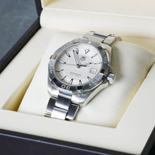 Load image into Gallery viewer, Tag Heuer, Aquaracer, 41mm, White dial, Quartz, WAY1111.BA0928
