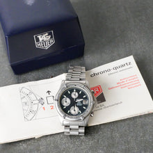 Load image into Gallery viewer, Heuer, 2000 (Vintage, Circa mid 80&#39;s), Panda dial, 40mm, Quartz, Chronograph, Reference 262.006
