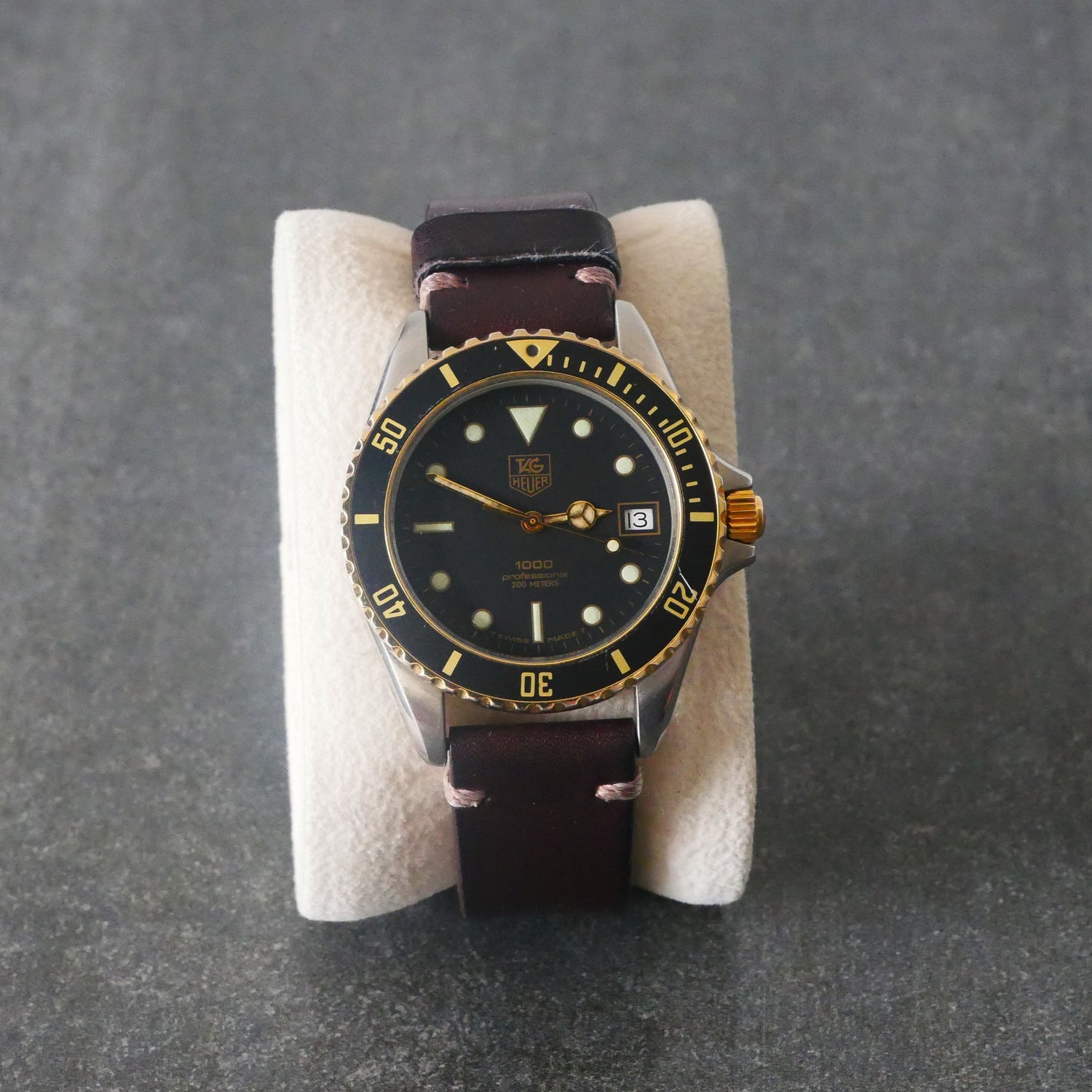 Tag Heuer 1000 (vintage) 38mm, 2 tone