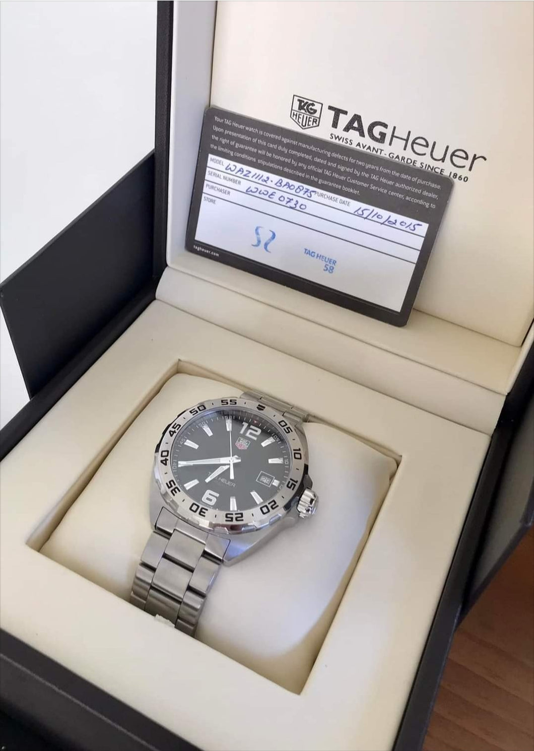 Tag Heuer, F1 Quartz, WAZ1112